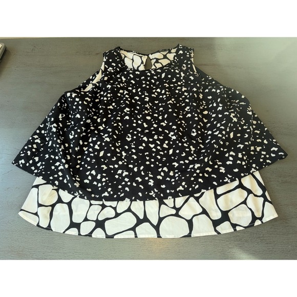 dressbarn Tops - black white APT 9 tank top plus size shirt size 2X